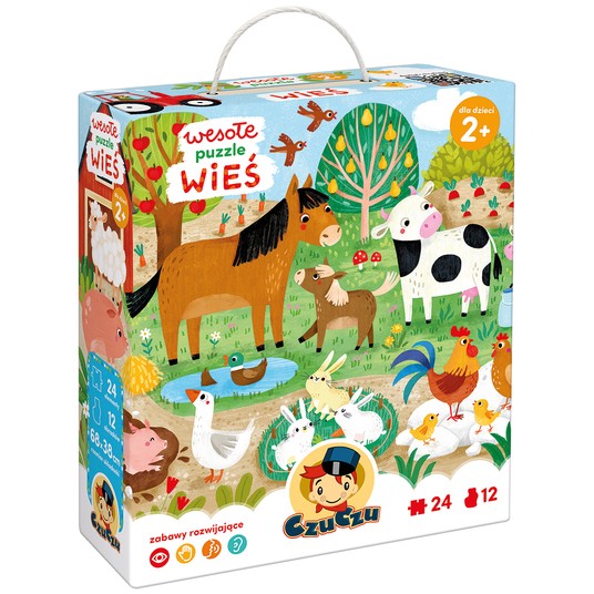 CzuCzu Wesołe puzzle Wieś 3020 -zdjęcie numer 1