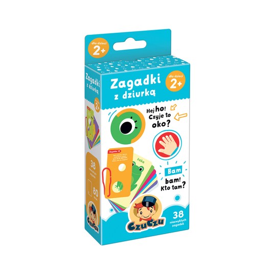 CZUCZU ZAGADKI Z DZIURKĄ 2+ ZAWIESZKA 3616 -zdjęcie numer 1