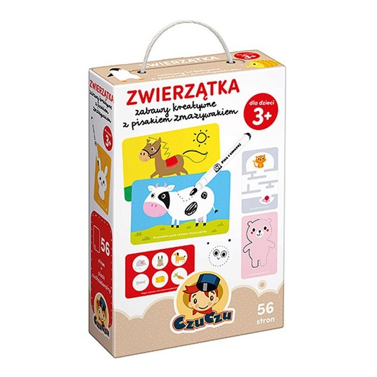 CZUCZU ZWIERZĄTKA KREATYWNE ZABAWY Z PISAKIEM 3555 -zdjęcie numer 1
