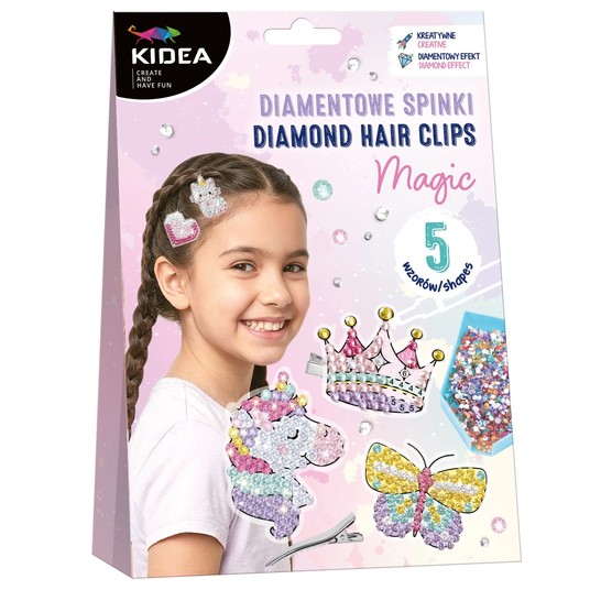 DIAMENTOWE SPINKI MAGIC KIDEA 4321 -zdjęcie numer 1
