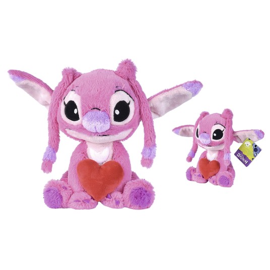 DISNEY STITCH ANGEL Z SERCEM 25CM 9087 -zdjęcie numer 1