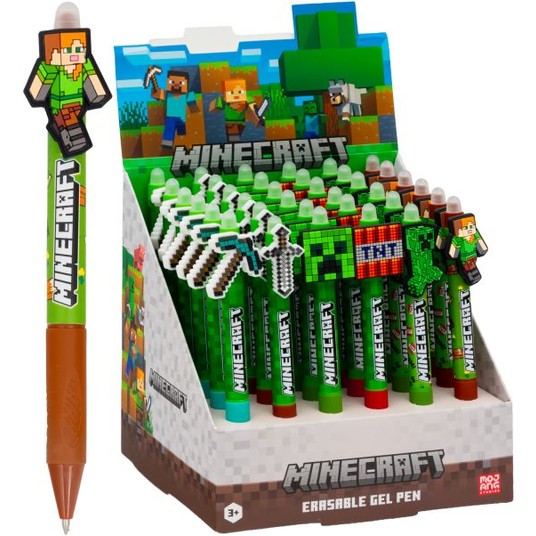 DŁUGOPIS AUTOM. WYMAZ 0,5MM MINECRAFT A''36 7069 -zdjęcie numer 1