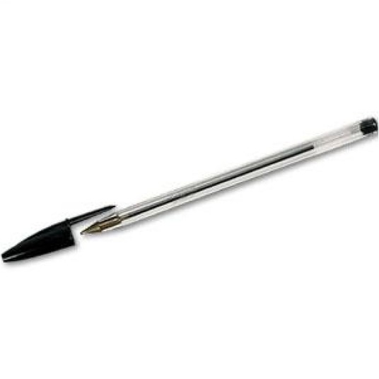 DŁUGOPIS BIC CRISTAL CZARNY A'50 1053 -zdjęcie numer 1