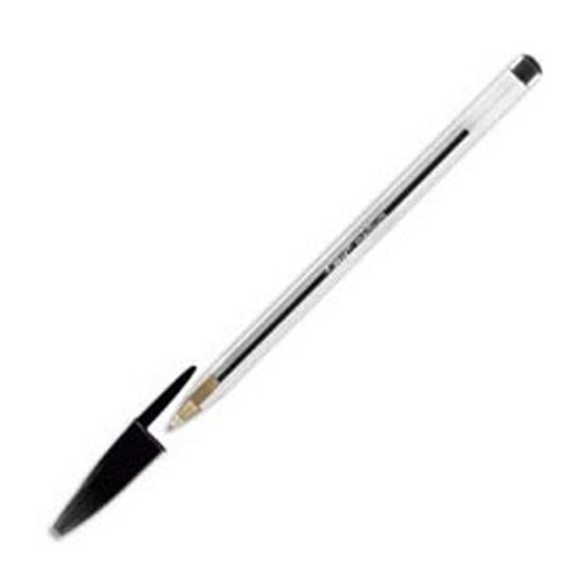 DŁUGOPIS BIC CRISTAL FINE CZARNY A'50 4485 -zdjęcie numer 1