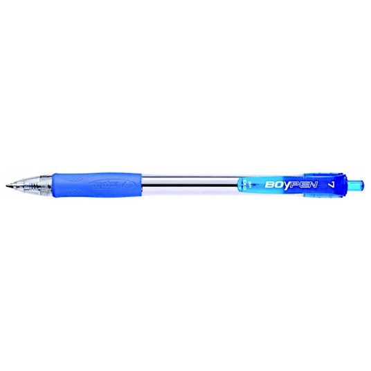 DŁUGOPIS BOY PEN BP-EKO PRZEŻR NIEBIESKI 9060 A'12 -zdjęcie numer 1