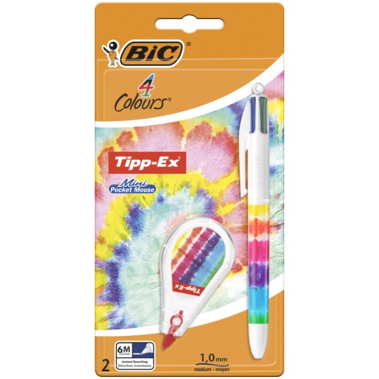 DŁUGOPIS MPM 4C DEC RAINBOW BL2 MIX 1286 -zdjęcie numer 1