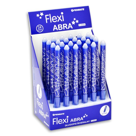 DŁUGOPIS ŚCIERALNY FLEXI ABRA NIEBIESKI T7276 A'24 -zdjęcie numer 1