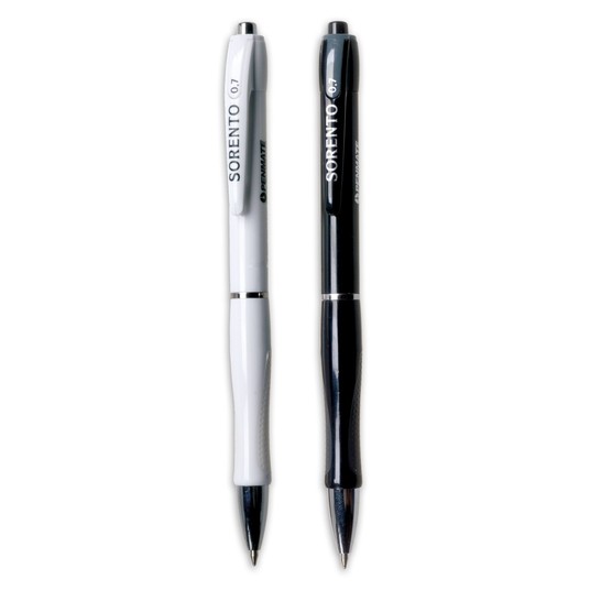 DŁUGOPIS SORENTO BLACK&WHITE A'24 6104 -zdjęcie numer 1
