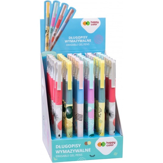Długopis wymazywalny Aura, 0,5 mm, nieb. gumow(36) -zdjęcie numer 1