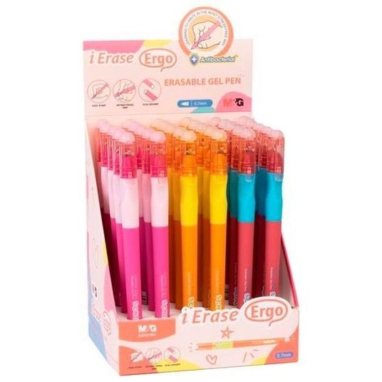 DŁUGOPIS WYMAZYWALNY ERGO GIRLS 0,7MM NIEB (30) -zdjęcie numer 1