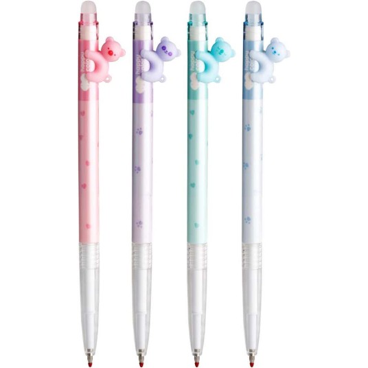 DŁUGOPIS WYMAZYWALNY PASTEL BEARS 0,5MM 0829 A'12 -zdjęcie numer 1