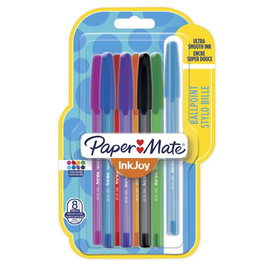 Długopis zamykany Paper Mate InkJoy Mix 8 1956737 -zdjęcie numer 1