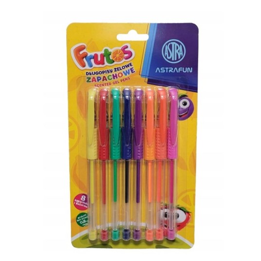 Długopisy zapachowe żelowe 0,8 mm ASTRAFUN FRUTOS -zdjęcie numer 1