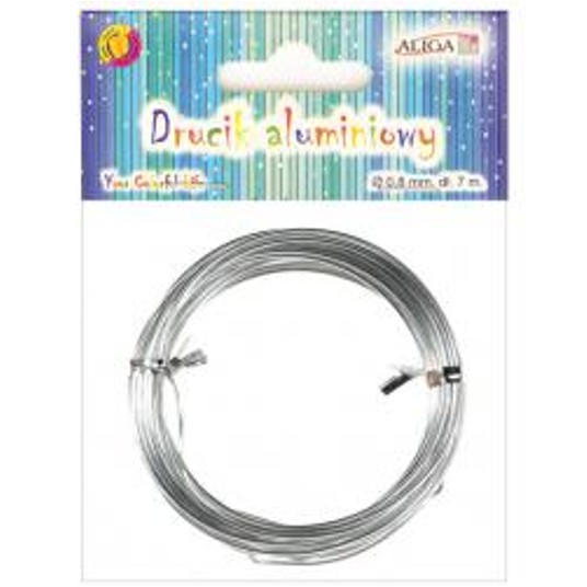 DRUCIK ALUMINIOWY ZŁOTY 1,2MM/5M 3657 -zdjęcie numer 1