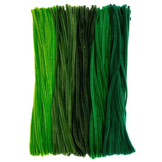 DRUCIKI KREATYWNE 30CM ODCIENIE ZIELEN 200SZT 6814 -zdjęcie numer 1