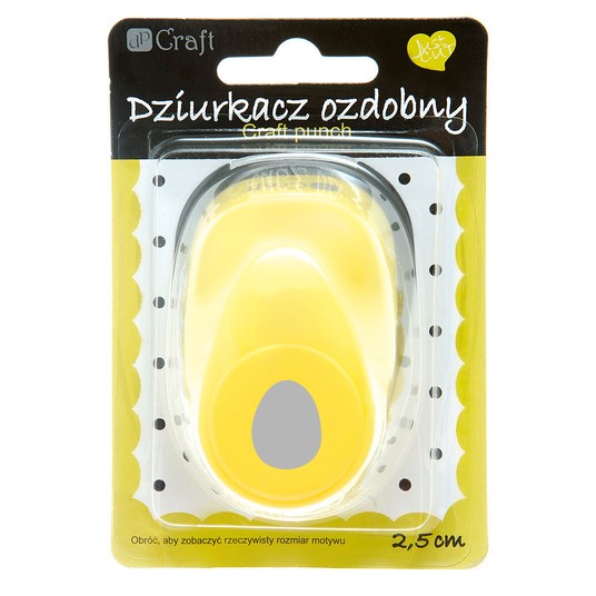 DZIURKACZ OZDOBNY 2,5CM JAJKO 7759 -zdjęcie numer 1