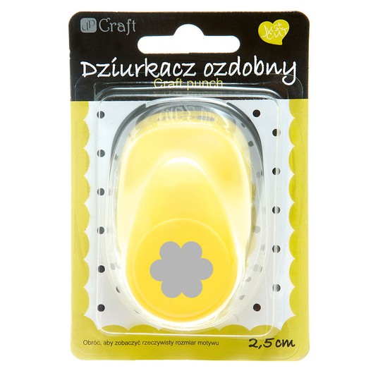 DZIURKACZ OZDOBNY 2,5CM KWIATEK 5748 -zdjęcie numer 1