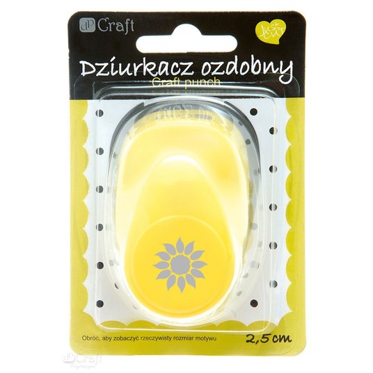 DZIURKACZ OZDOBNY 2,5CM SŁONECZNIK 5083 -zdjęcie numer 1