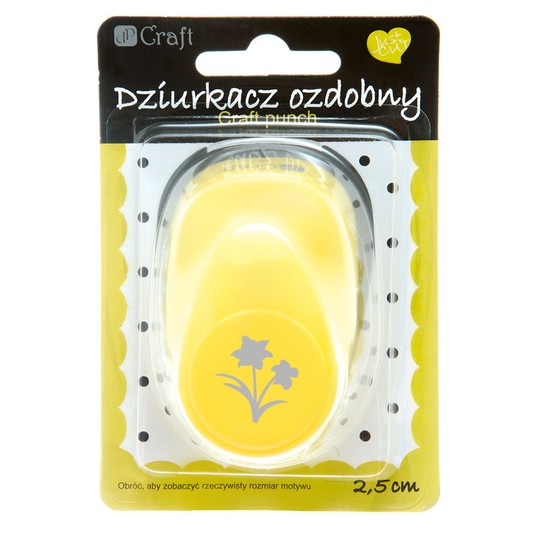 DZIURKACZ OZDOBNY 2,5CM ŻONKIL 4185 -zdjęcie numer 1
