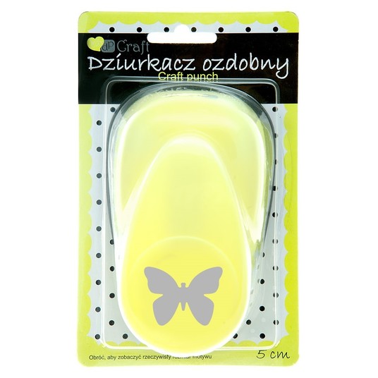 DZIURKACZ OZDOBNY 5CM MOTYL 3 8640 -zdjęcie numer 1