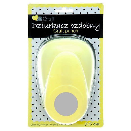 DZIURKACZ OZDOBNY 7,5CM KOŁO 7247 -zdjęcie numer 1
