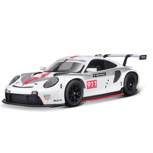 E PORSCHE 911 RSR GT WHITE 0131 -zdjęcie numer 1