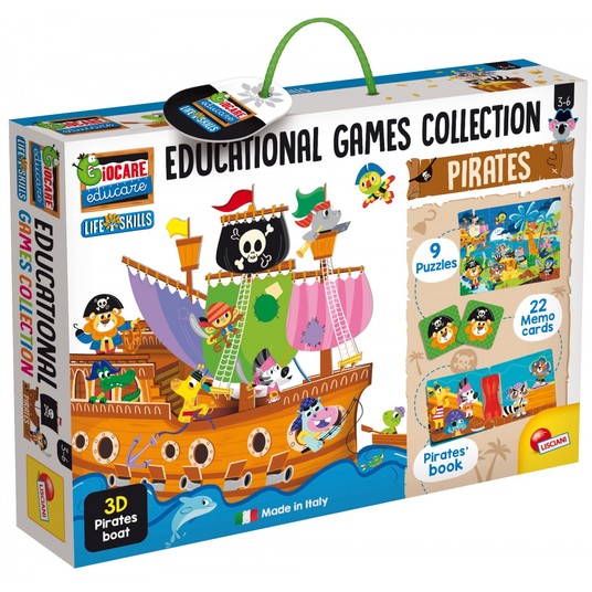 EDUCATIONAL GAMES COLLECTION PIRATES 0281 -zdjęcie numer 1