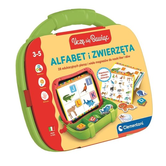 EDUKACYJNA WALIZECZKA ALFABET 4190 -zdjęcie numer 1