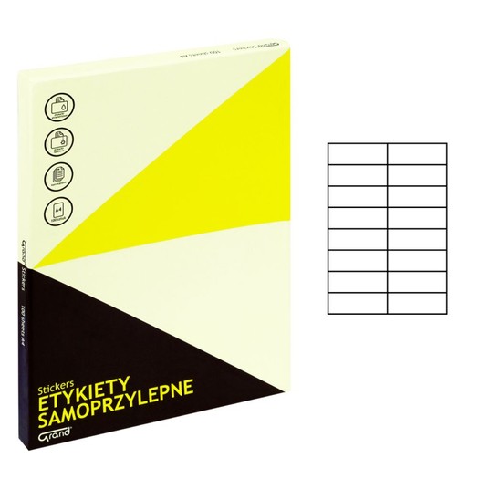 ETYKIETY SAMOPRZ.105X37 (100) GRAND 9236 -zdjęcie numer 1