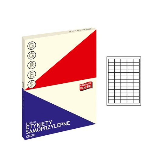 ETYKIETY SAMOPRZYLEPNE GRAND 001 38*21 2/65 9014 -zdjęcie numer 1