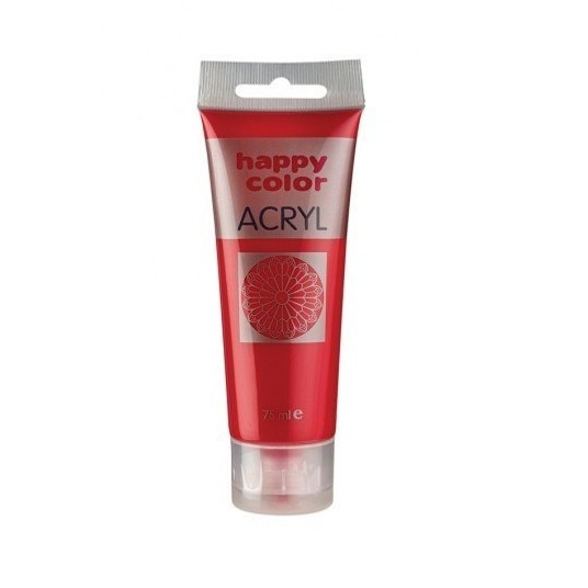 FARBA AKRYLOWA 75ML C.CZERWONA (26) 7248 -zdjęcie numer 1