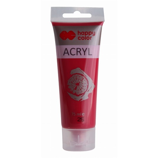FARBA AKRYLOWA 75ML CIEMNORÓŻOWA (25) 6227 -zdjęcie numer 1