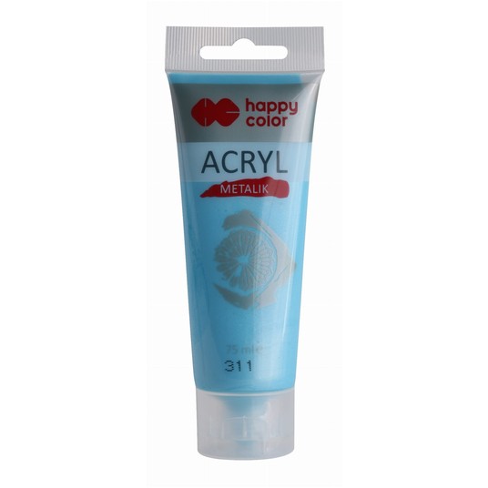 FARBA AKRYLOWA 75ML NIEBIESKI METALIK( 311) 6880 -zdjęcie numer 1