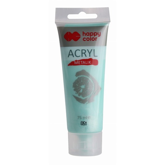 FARBA AKRYLOWA 75ML ZIELONY MIĘTOWY (051) 9778 -zdjęcie numer 1