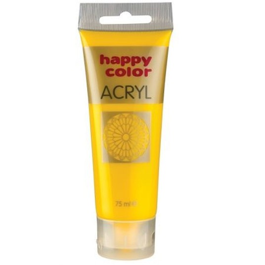 FARBA AKRYLOWA 75ML ŻÓŁTA ( 1) 6173 -zdjęcie numer 1