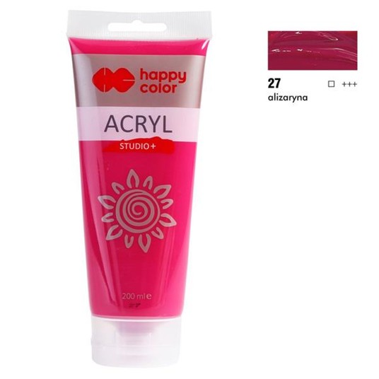 Farba akrylowa Studio 200 ml alizaryna (27) 8115 -zdjęcie numer 1