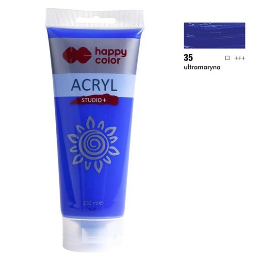 Farba akrylowa Studio 200ml ultramaryna(35) 8160 -zdjęcie numer 1