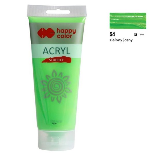 Farba akrylowa Studio 200ml zielony jasny 8252 -zdjęcie numer 1