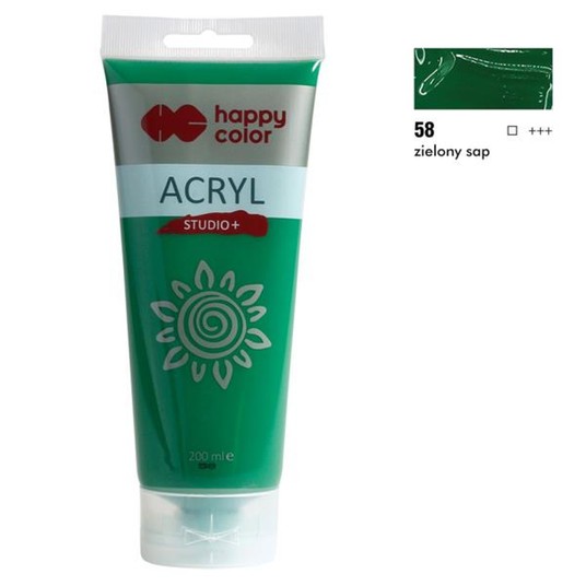 Farba akrylowa Studio 200ml zielony sap (58) 8238 -zdjęcie numer 1