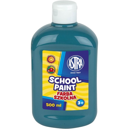 FARBA SZKOL. ASTRA 500ML. TURKUSOWA 301112011 -zdjęcie numer 1