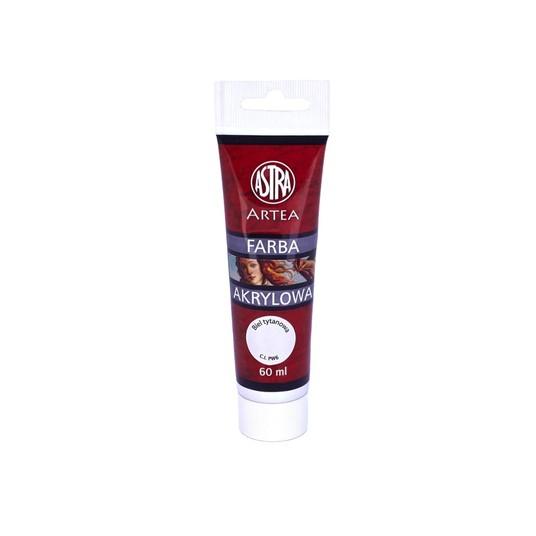 FARBY AKRYLOWE 60ML BIEL TYTA 83410925 A'5 -zdjęcie numer 1