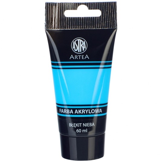 FARBY AKRYLOWE 60ML BŁĘKIT NIEBA A'5 5855 -zdjęcie numer 1