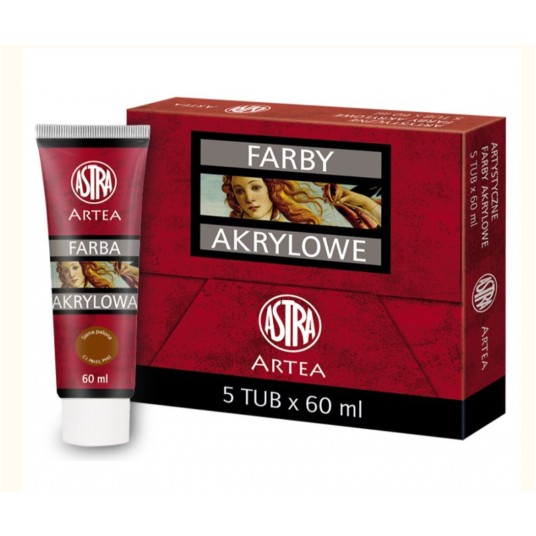 FARBY AKRYLOWE 60ML SIENA 83410934 A'5 -zdjęcie numer 1