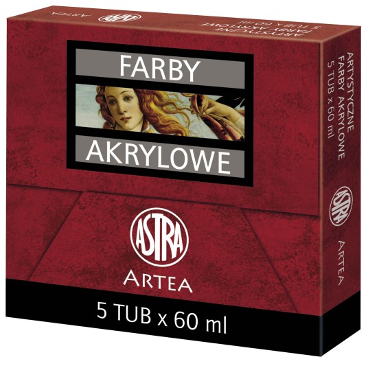 FARBY AKRYLOWE 60ML SREBNA 309115002 A"5 -zdjęcie numer 1