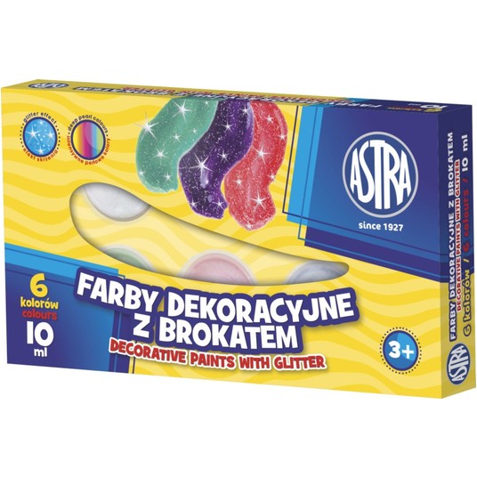 FARBY BROKATOWA 6KOL/10ML 301116001 A"4 -zdjęcie numer 1
