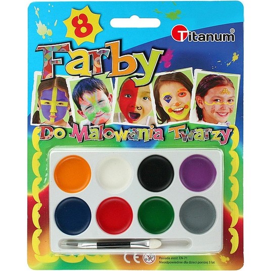 FARBY DO MAL.TWARZY 8KOL. 3938 -zdjęcie numer 1