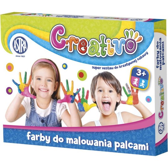 FARBY DO MALOWANIA PALCAMI CREATIVO A'3 0053 -zdjęcie numer 1