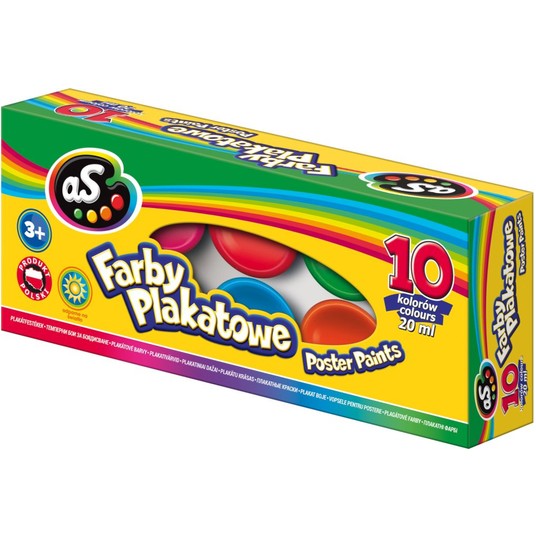 FARBY PLAKATOWE AS 10 KOL. 20 ML. A'6 9258 -zdjęcie numer 1
