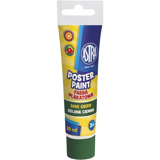 FARBY PLAKATOWE TUBA 30ML C.ZIELONA 83110906 A'6 -zdjęcie numer 1