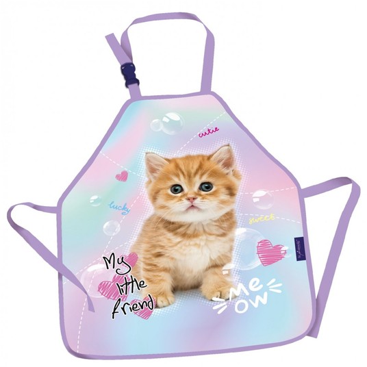 FARTUSZEK MY LITTLE FRIEND PASTEL KITTY 8883 -zdjęcie numer 1